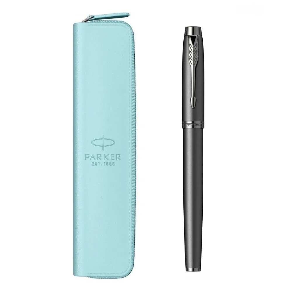 PARKER IM Titanium Roler + futrola Set