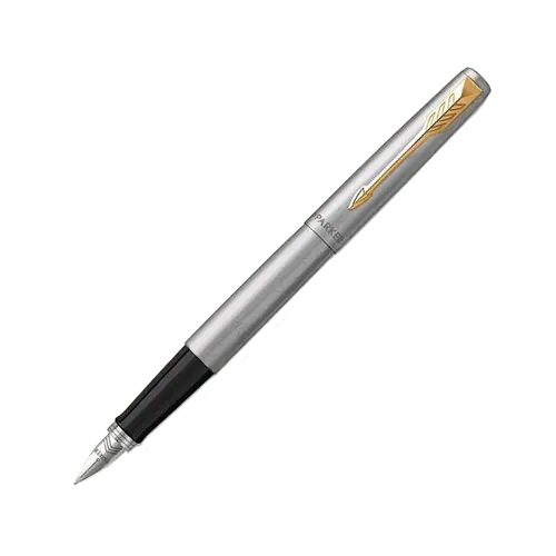 PARKER Nalivpero Jotter Stainless Steel 31013 (Sivo/Crno/Zlatno)