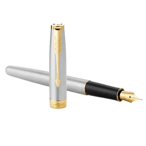 PARKER Nalivpero Sonnet Stainless Steel 1931505 (Sivo/Zlatno)