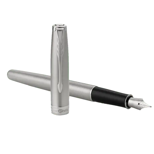 PARKER Nalivpero Sonnet Stainless Steel 1931509 (Sivo/Crno)