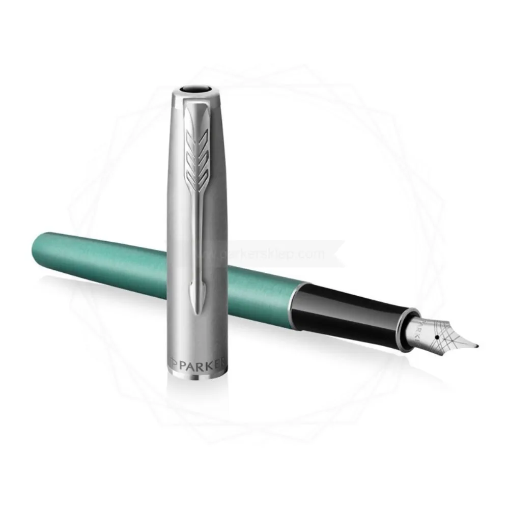 PARKER Royal Sonet Silver Green CT Nalivpero