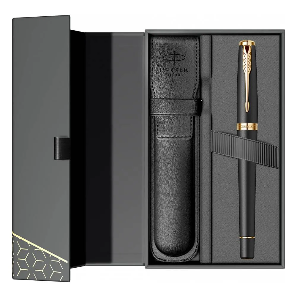 PARKER Royal Urban Black GT Nalivpero + Futrola Set