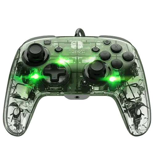 PDP Nintendo Switch Deluxe Wired Pro Controller Afterglow + Audio