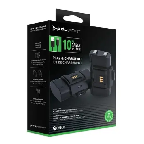 PDP Play & Charge Kit za Xbox Series X Kontrolere