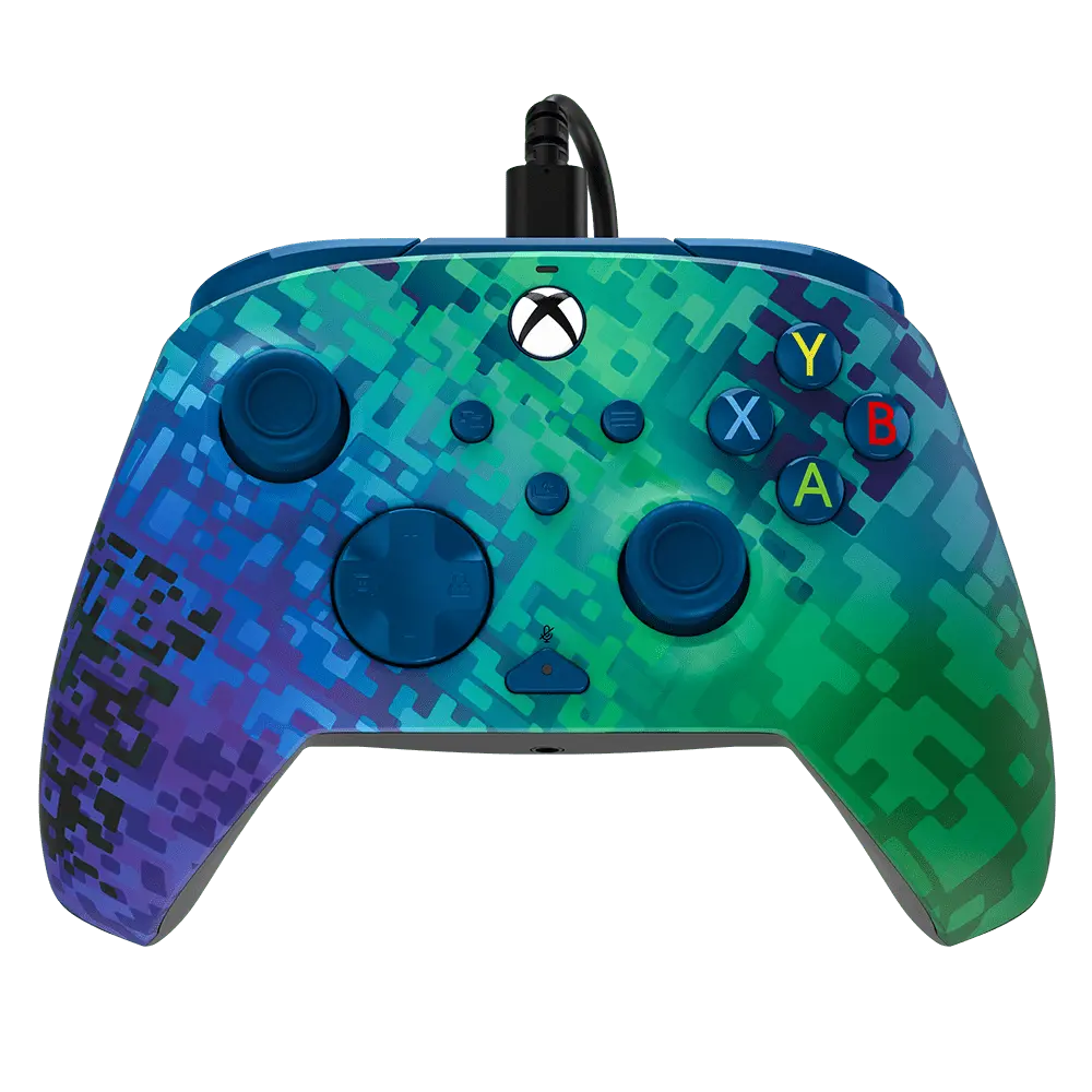 PDP XBOX REMATCH Green Glitch Gamepad