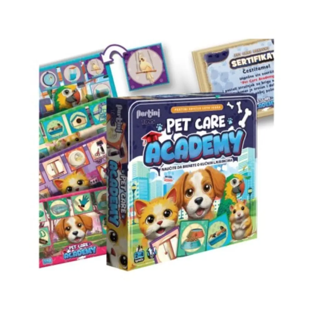 PERTINI Pet Care Academy Društvena igra