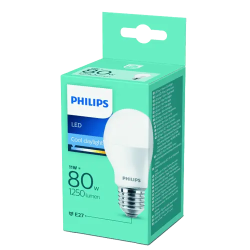 PHILIPS LED Sijalica 11W(80W) A60 E27 6500K CDL MAT ND