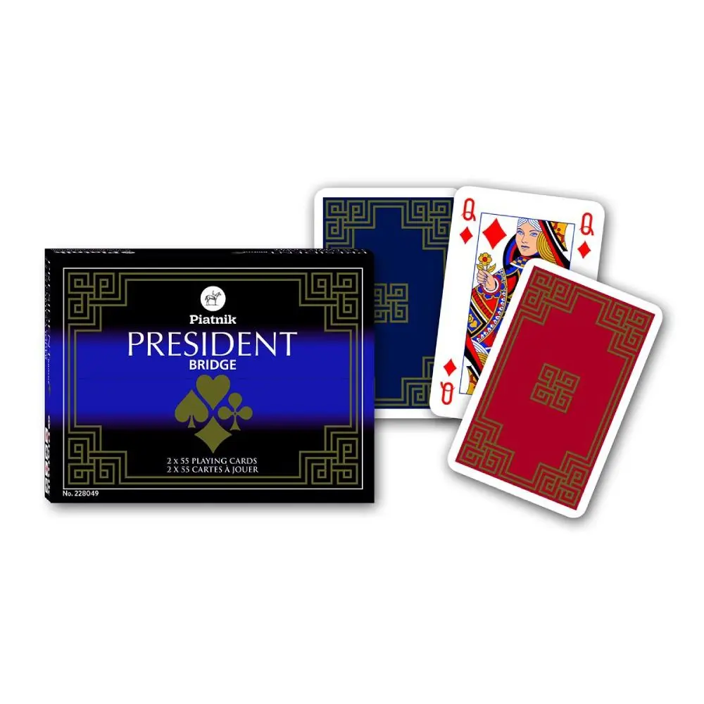 PIATNIK Dupli špil President Karte za poker