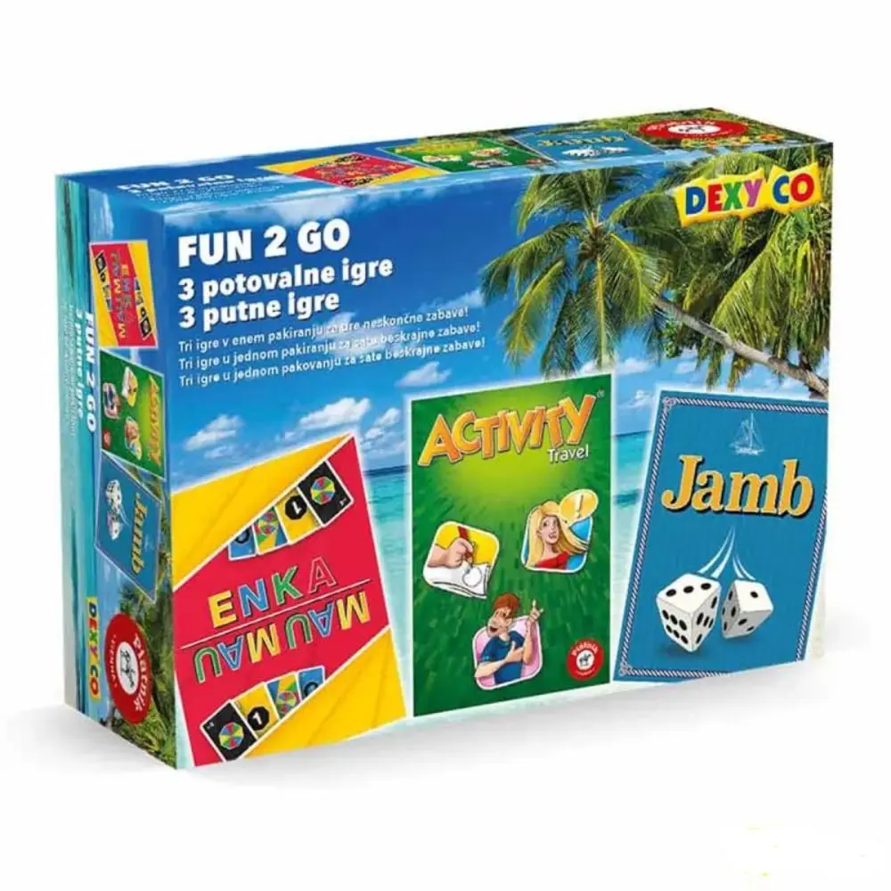 PIATNIK PJ713767 Set putnih društvenih igara