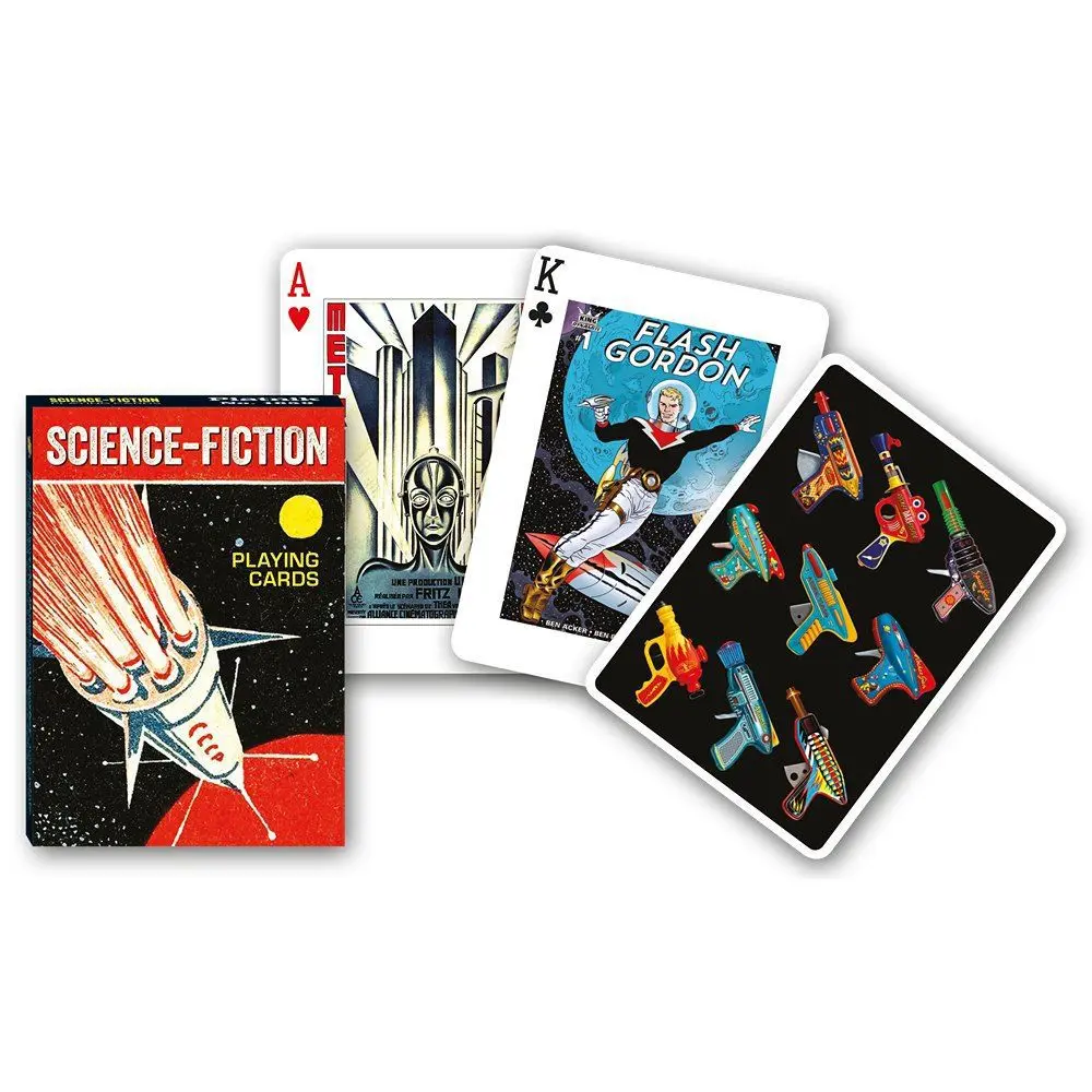 PIATNIK Science-Fiction Karte