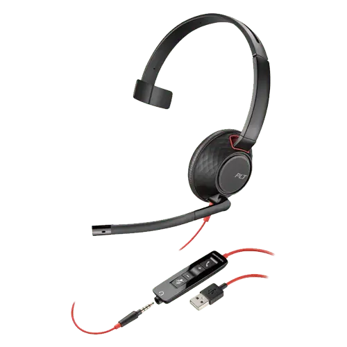 PLANTRONICS Žične slušalice Blackwire C5210 (Crna) 207577 01