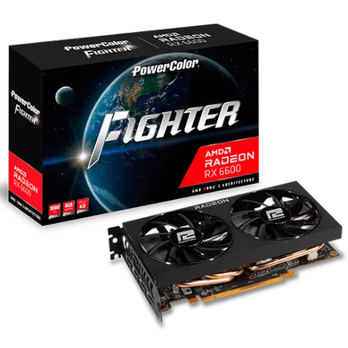 POWERCOLOR Radeon RX 6600 8GB GDDR6 128-bit Grafička karta