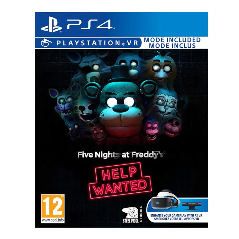 PS4 FIVE NIGHTS AT FREDDY'S: HELP WANTED