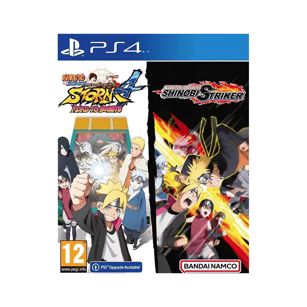 PS4 Naruto Shippuden Ultimate Ninja Storm 4 + Naruto To Boruto: Shinobi Striker