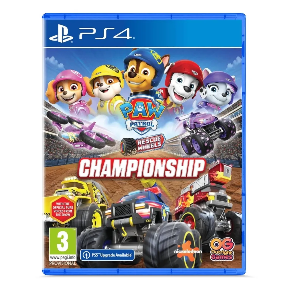 PS4  Paw Patrol Rescue Wheels: Championship