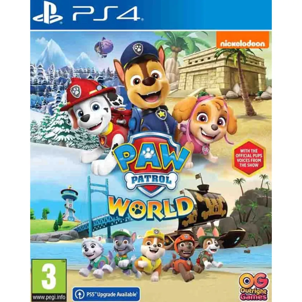PS4 Paw Patrol World