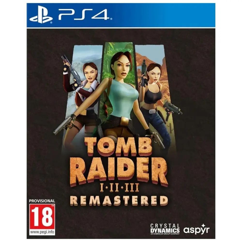 PS4 Tomb Raider I-III Remastered Starring Lara Croft