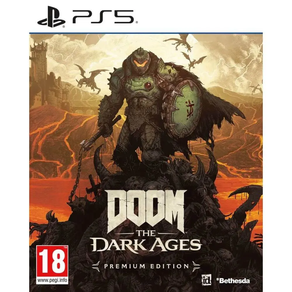 PS5 DOOM The Dark Ages Premium Edition