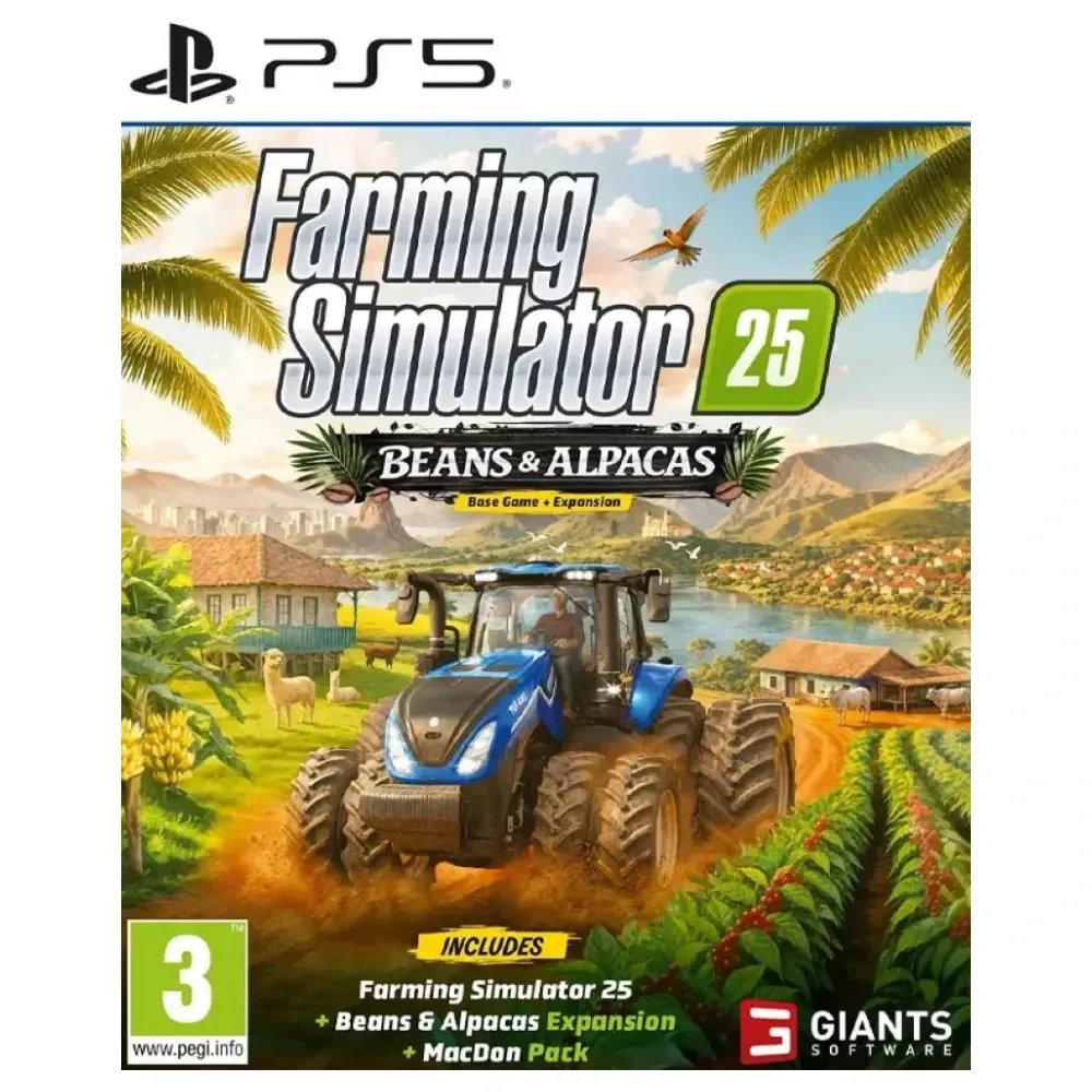 PS5 Farming Simulator 25 - Beans And Alpacas Edition