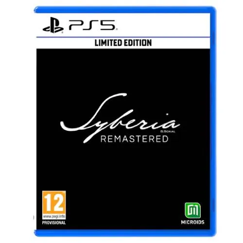 PS5 Syberia - Remastered Limited Edition