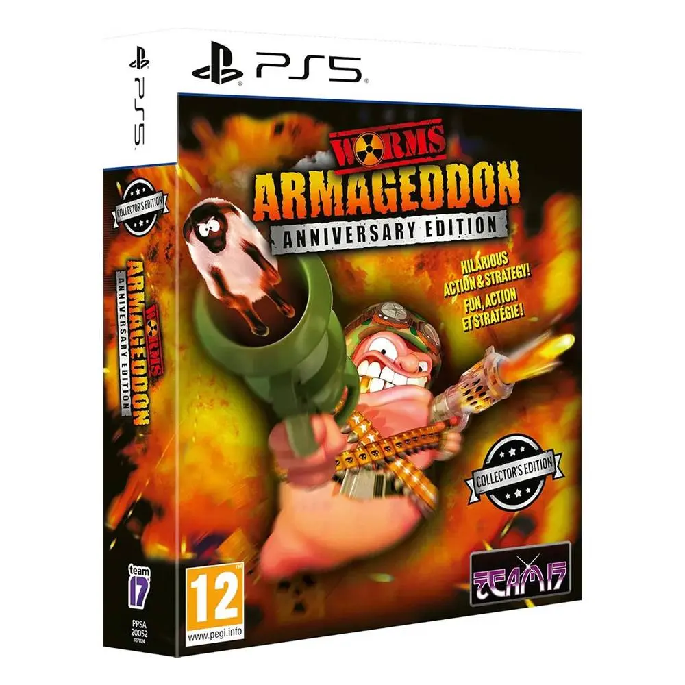 PS5 Worms Armageddon Anniversary Collector's Edition