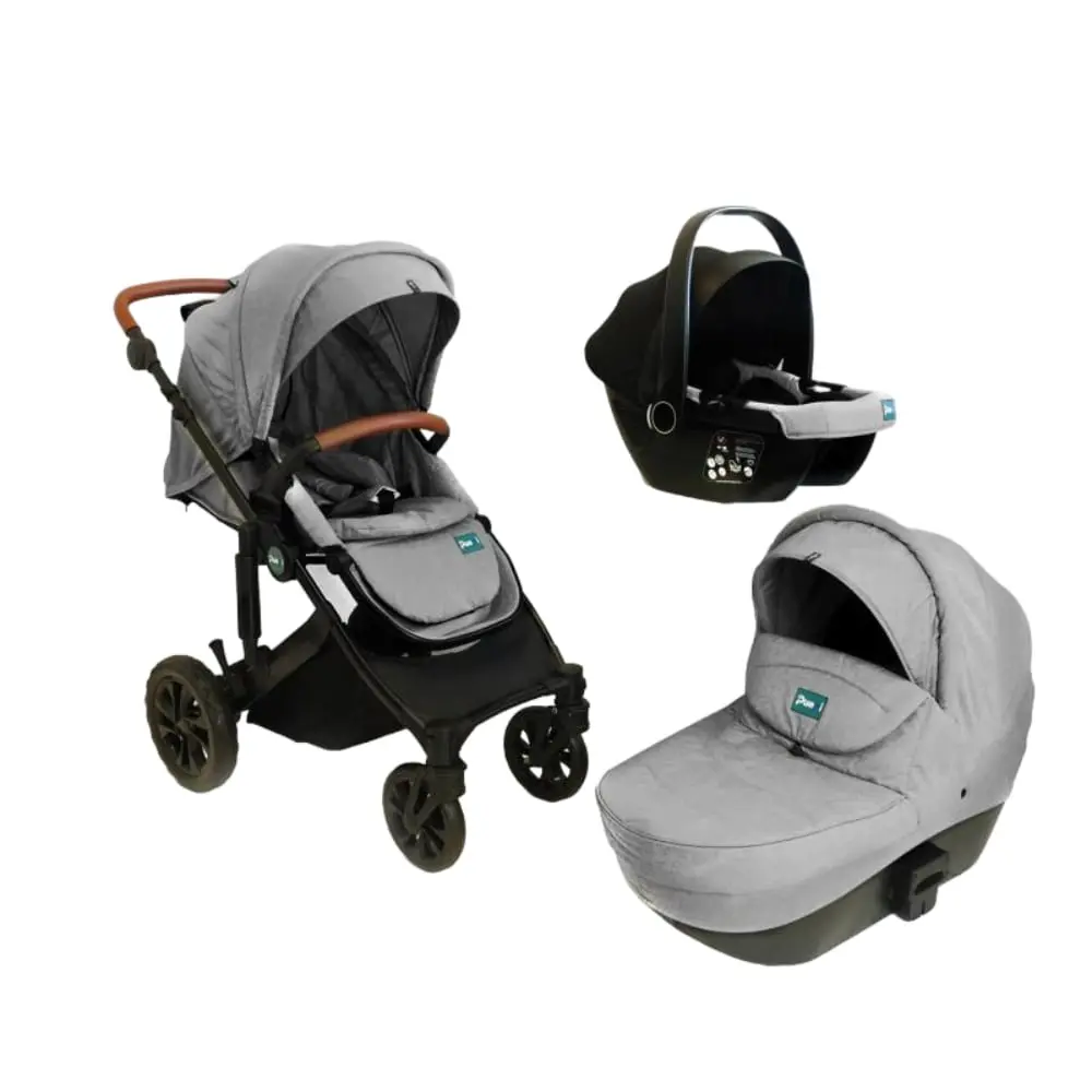 PUERRI Trio sistem Diamond Grey Kolica 3 u 1