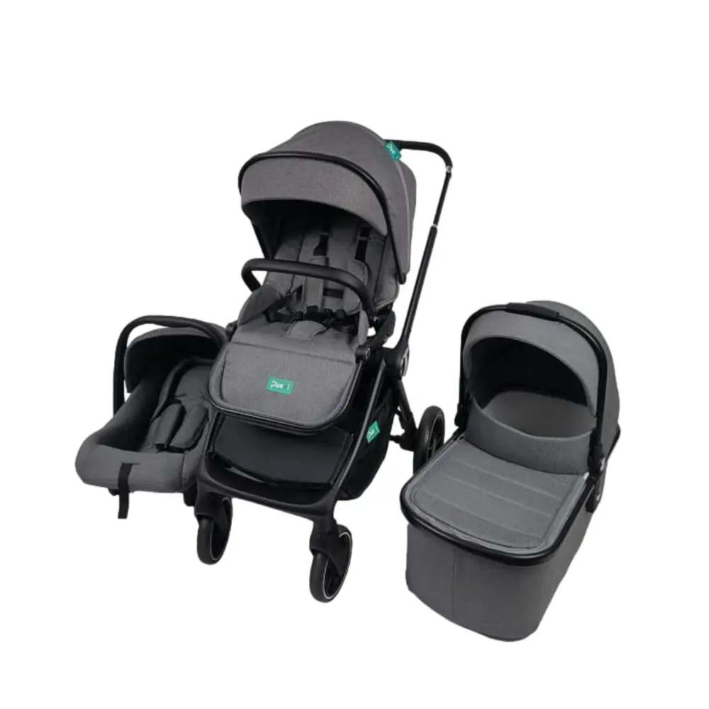 PUERRI Trio sistem Urban Grey Kolica 3 u 1