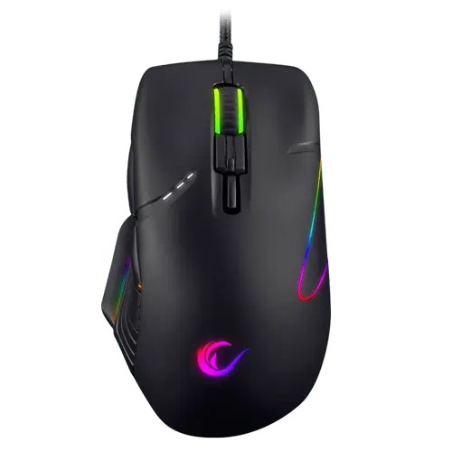 RAMPAGE FIGHTER MSX-R19 Crni Gejmerski miš