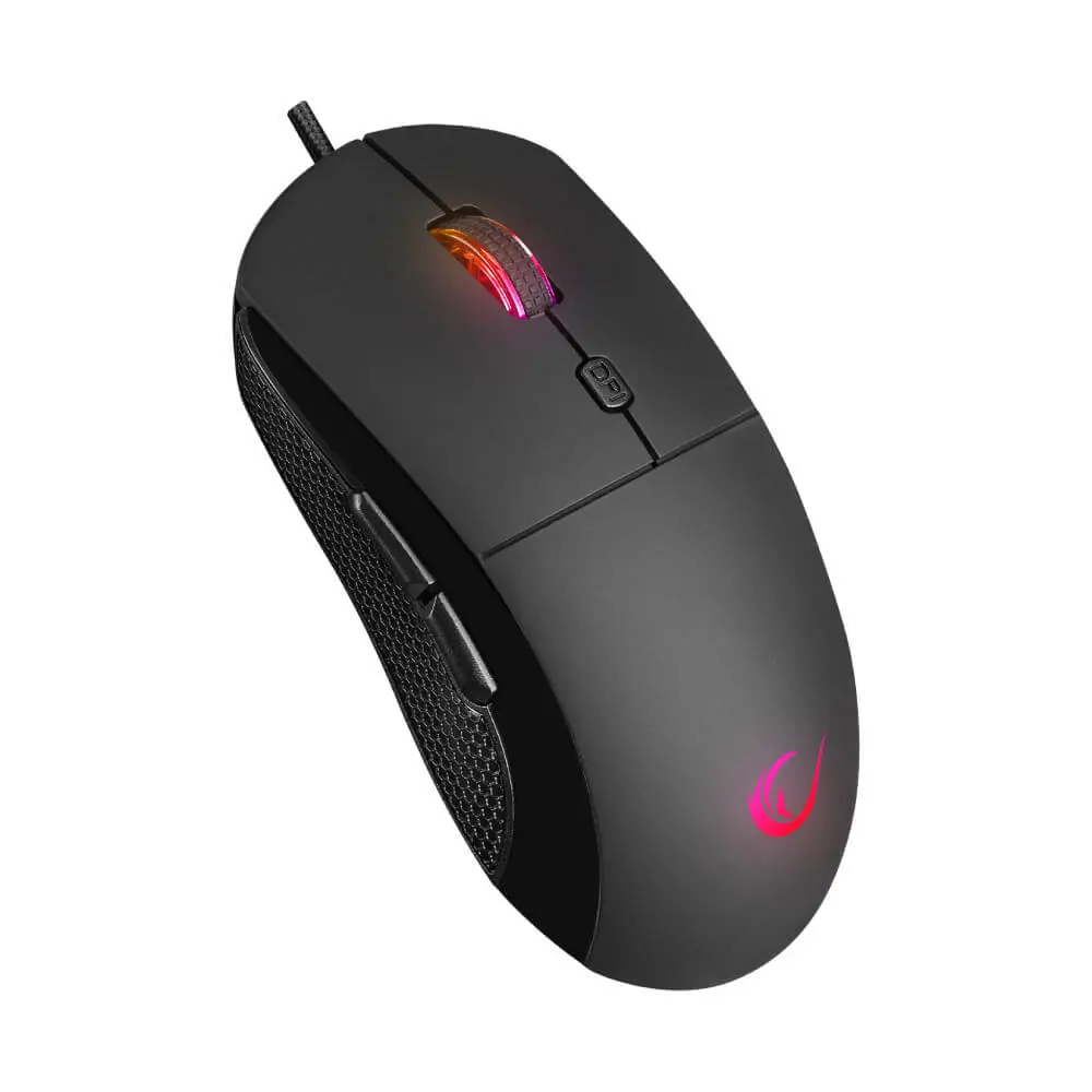 RAMPAGE Radiant M1 Black Žičani miš