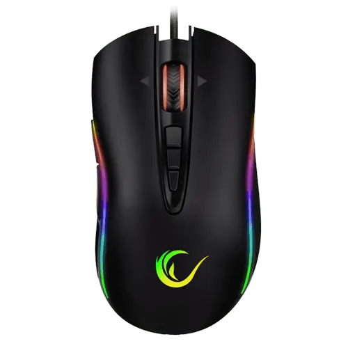 RAMPAGE SHINE SMX-R15 Crni Gejmerski miš