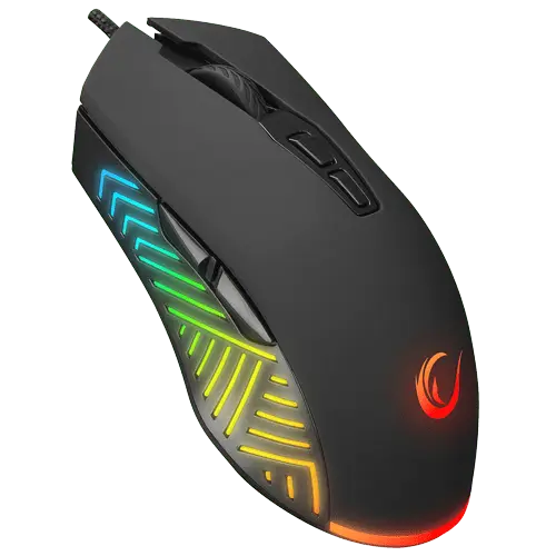 RAMPAGE SMX-G68 SPEAR RGB Crni Gejmerski žični miš