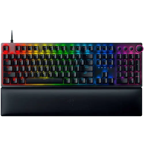 RAZER Gejmerska tastatura Huntsman V2 Clicky US (Crna) RZ03-03930300-R3M1