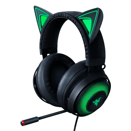 RAZER gejmerske slušalice KRAKEN KITTY EDITION (Crne) - RZ04-02980100-R3M1