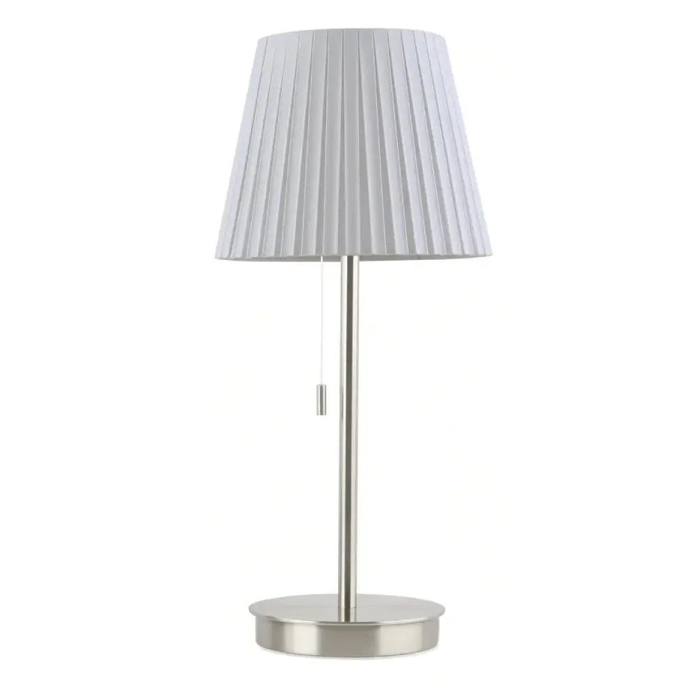 REA LIGHT Helena HN2432B-NCKL/WH Stona lampa