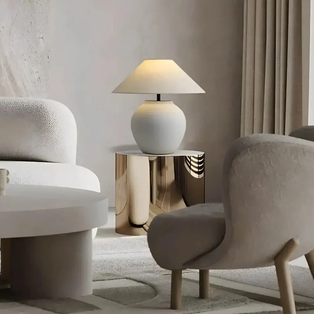 REALIGHT Ella Beige DL0002 Stona lampa