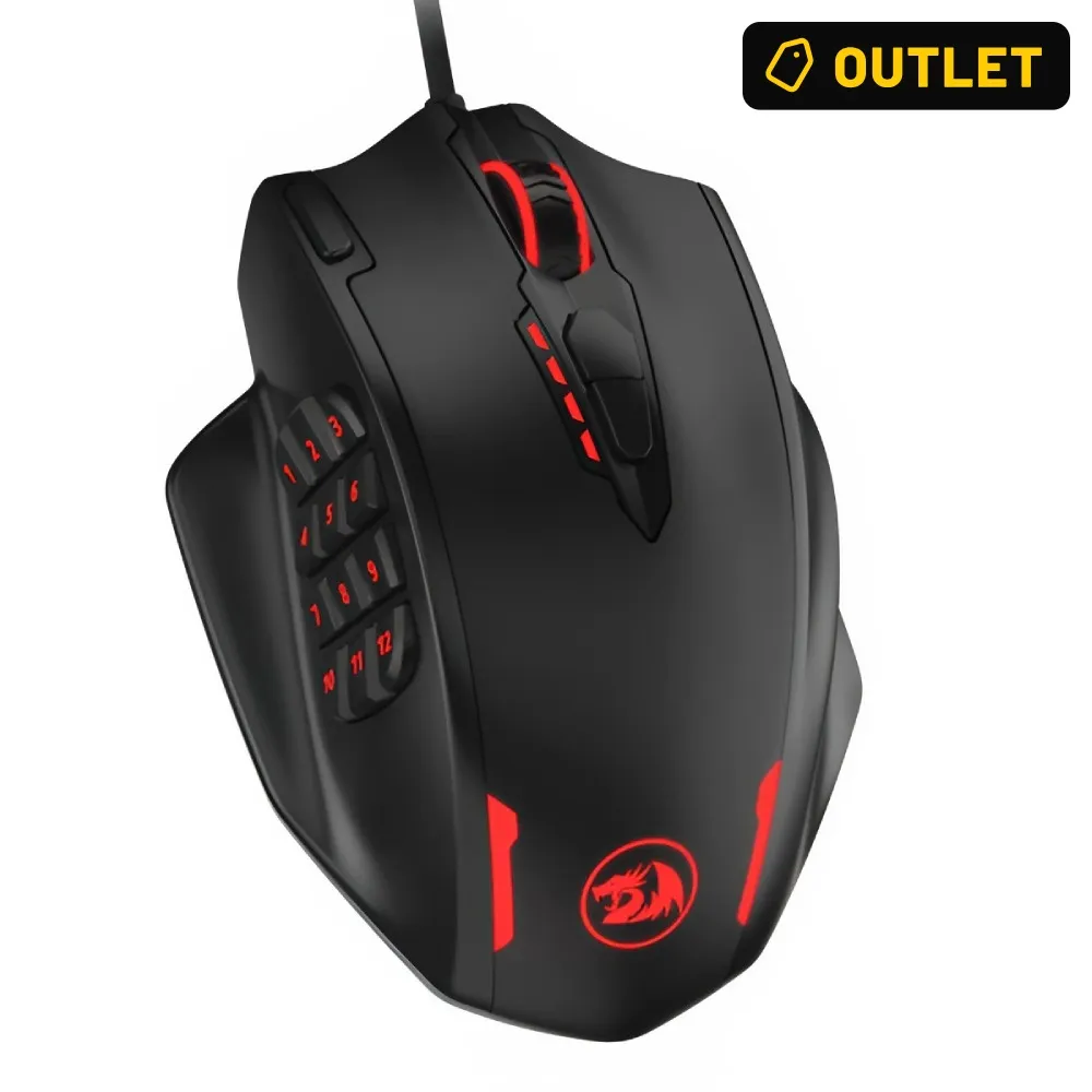 REDRAGON Impact M908 Black OUTLET