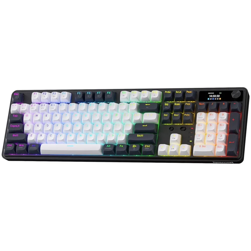 REDRAGON Wyvern K761 White &amp; Blue US Tastatura