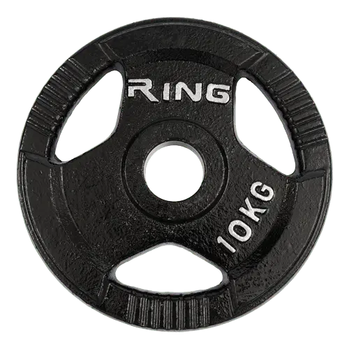 RING PL14-10 1x10kg Olimpijski liveni teg