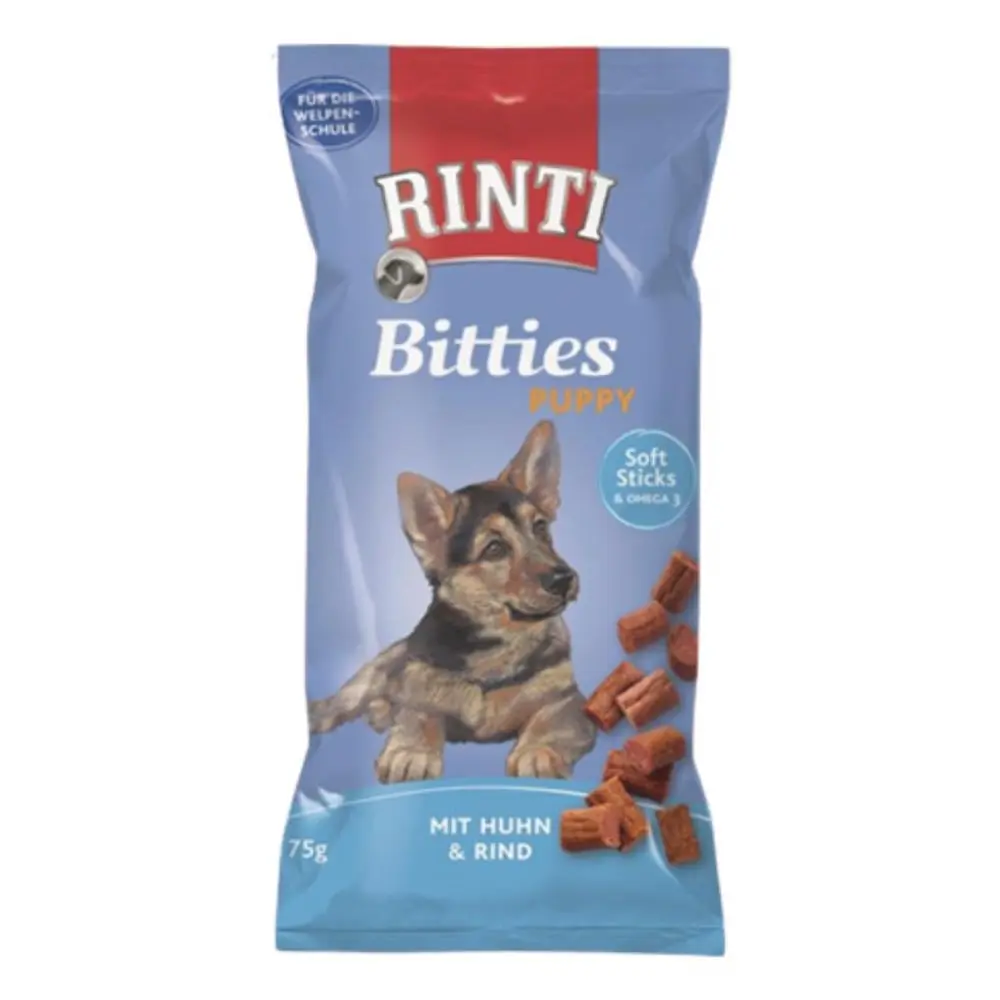 RINTI FI91305 Bitties Pyppy Piletina i govedina 75 g Poslastica za štence