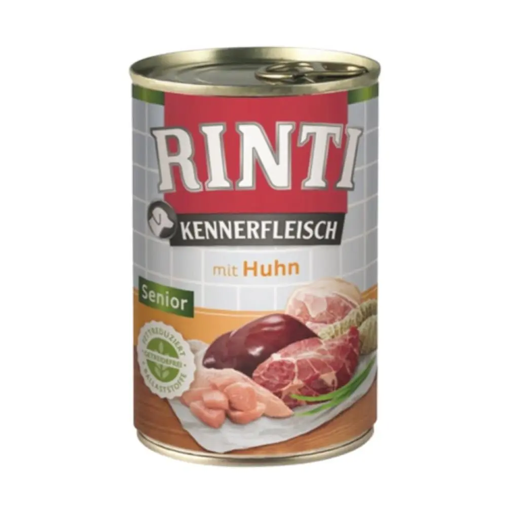 RINTI FI92546 Kennerfleisch Senior Piletina 400 g Vlažna hrana za mačke