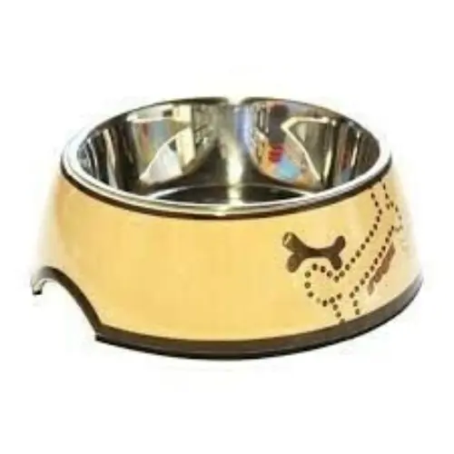 ROGZ Bubble Bowlz L Bronze Bone Činija