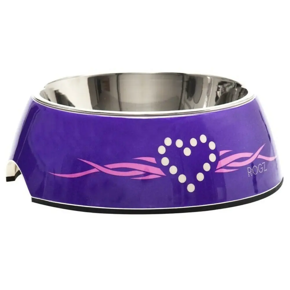 ROGZ Bubble Bowlz M Purple Chrome Činija