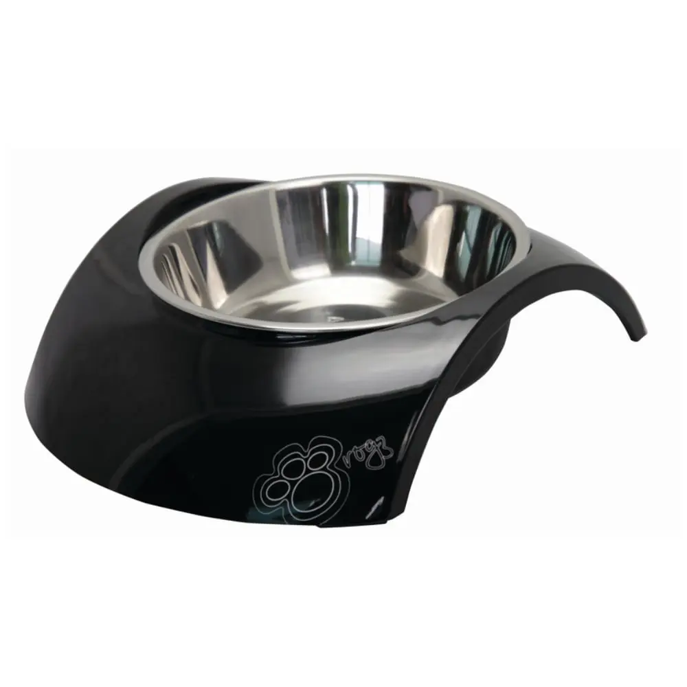 ROGZ Dogz Luna Bowl Small 160 ml Činija za pse Black
