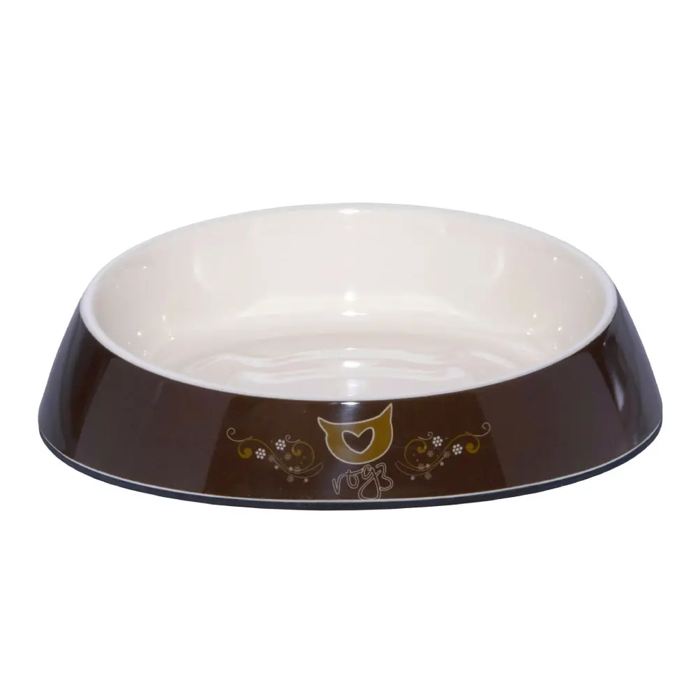 ROGZ Fishcake Bowlz Bronze Filigree Činija za mačke