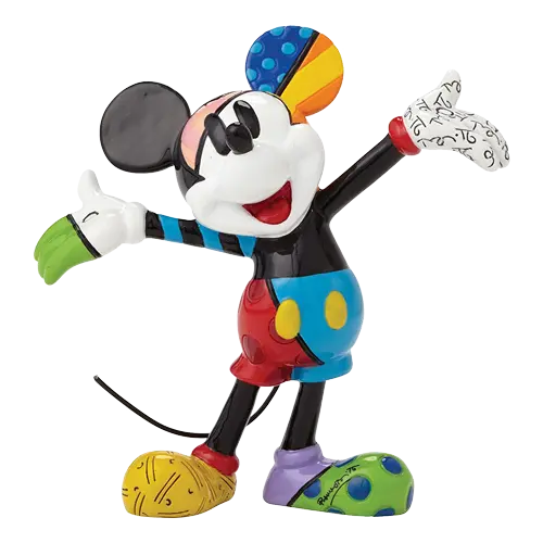 ROMERO BRITTO Mickey Mouse Mini Figurine - 4049372