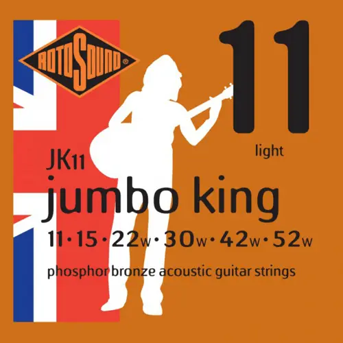 Rotosound Jumbo King Žice za akustičnu gitaru 11-52 -  JK11