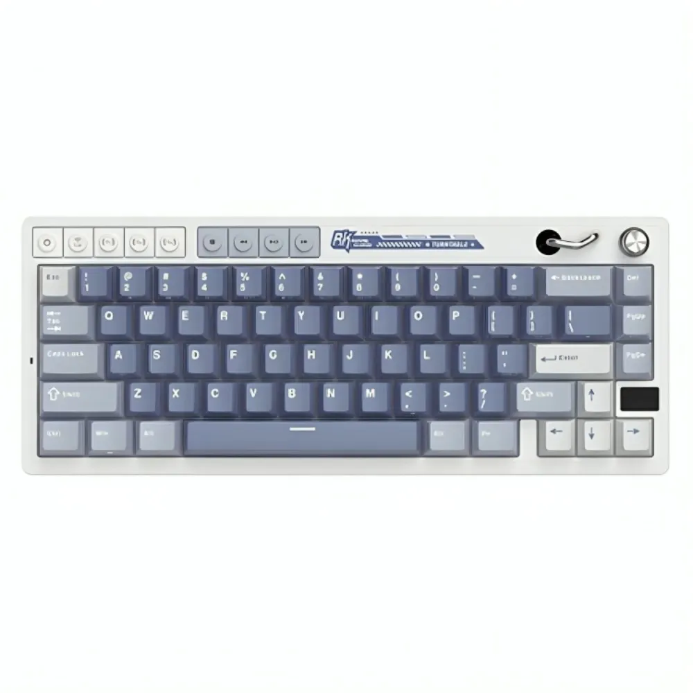 ROYAL KLUDGE M65 Cream Switch Ocean Blue US