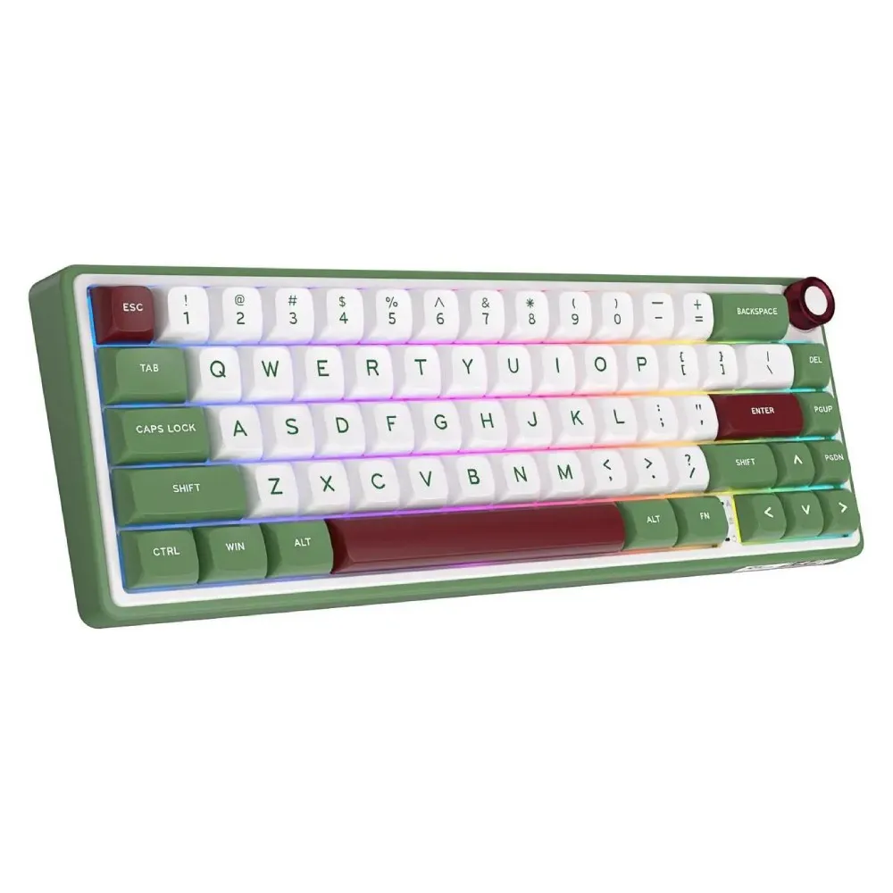 ROYAL KLUDGE R65 Chartreuse Switch Greensand US