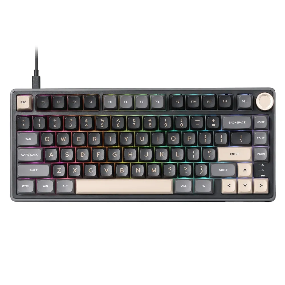 ROYAL KLUDGE R75 Silver Switch Phantom US
