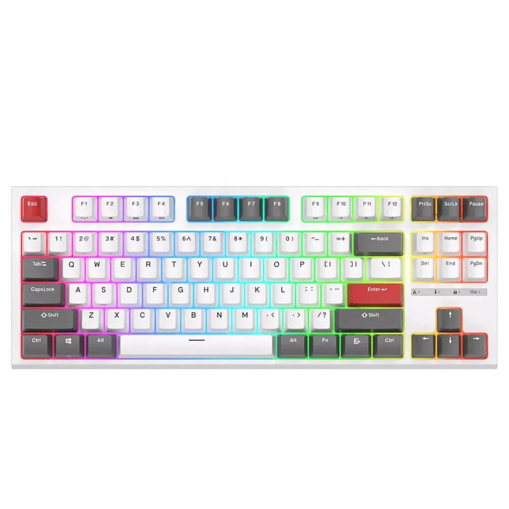 ROYAL KLUDGE R87 Red Switch White US